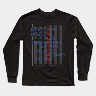 Immigrants All American Shirt Reform Long Sleeve T-Shirt